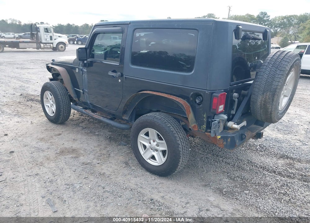 2008 JEEP WRANGLER X VIN: 1J4FA24118L583933