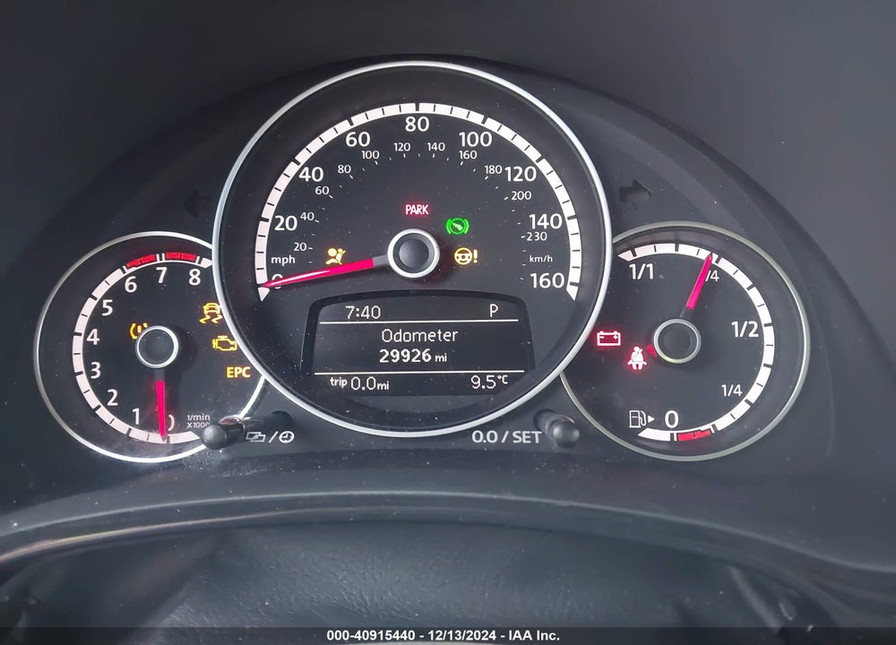 2015 VOLKSWAGEN BEETLE 1.8T CLASSIC VIN: 3VWF17AT6FM656800
