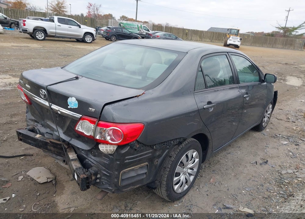 2012 TOYOTA COROLLA LE VIN: 2T1BU4EE1CC797250