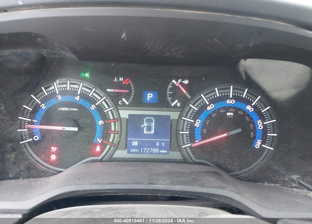 2014 TOYOTA 4RUNNER SR5 V6 VIN: JTEBU5JR4E5158967