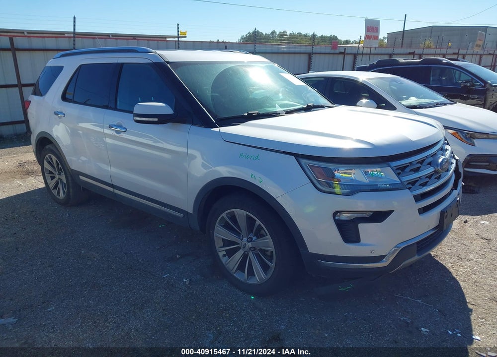 2018 FORD EXPLORER LIMITED VIN: 1FM5K7F85JGA32842