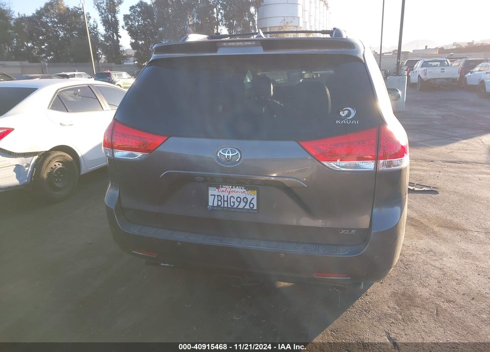 2013 TOYOTA SIENNA XLE LIMITED VIN: 5TDYK3DC6DS366406