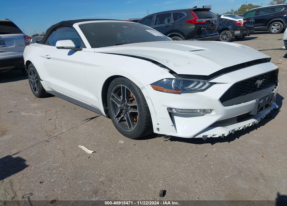 2020 FORD MUSTANG ECOBOOST PREMIUM VIN: 1FATP8UH4L5119089