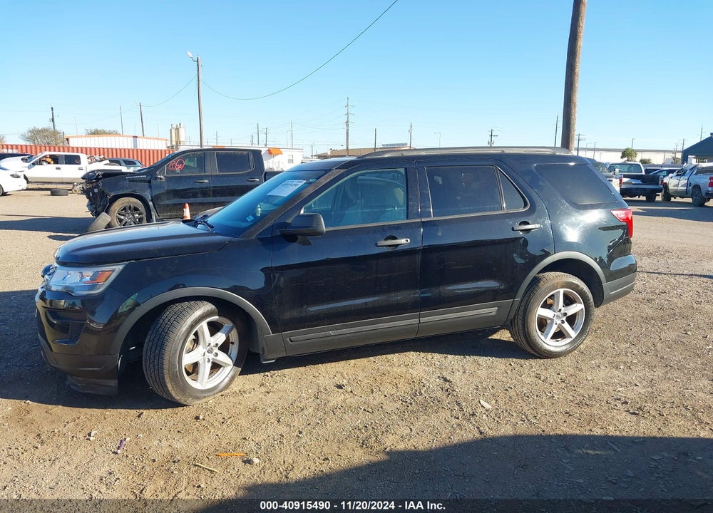 2018 FORD EXPLORER VIN: 1FM5K7B88JGA66912