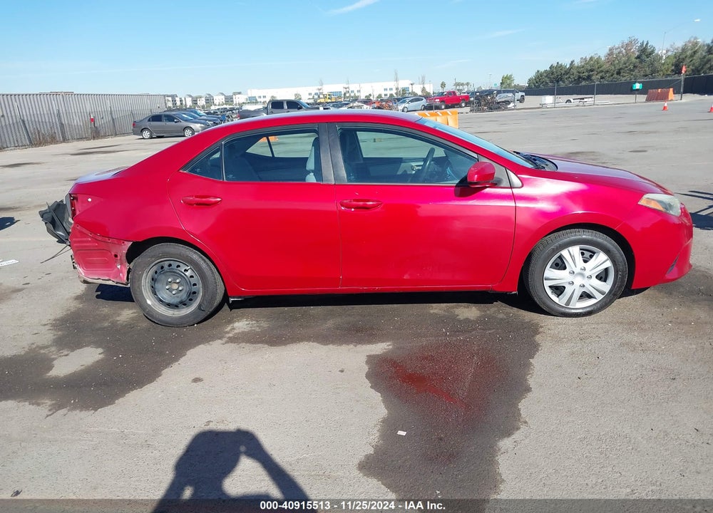 2014 TOYOTA COROLLA VIN: 5YFBURHE1EP162511