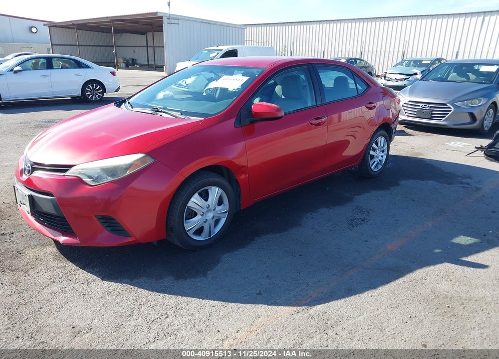 2014 TOYOTA COROLLA VIN: 5YFBURHE1EP162511