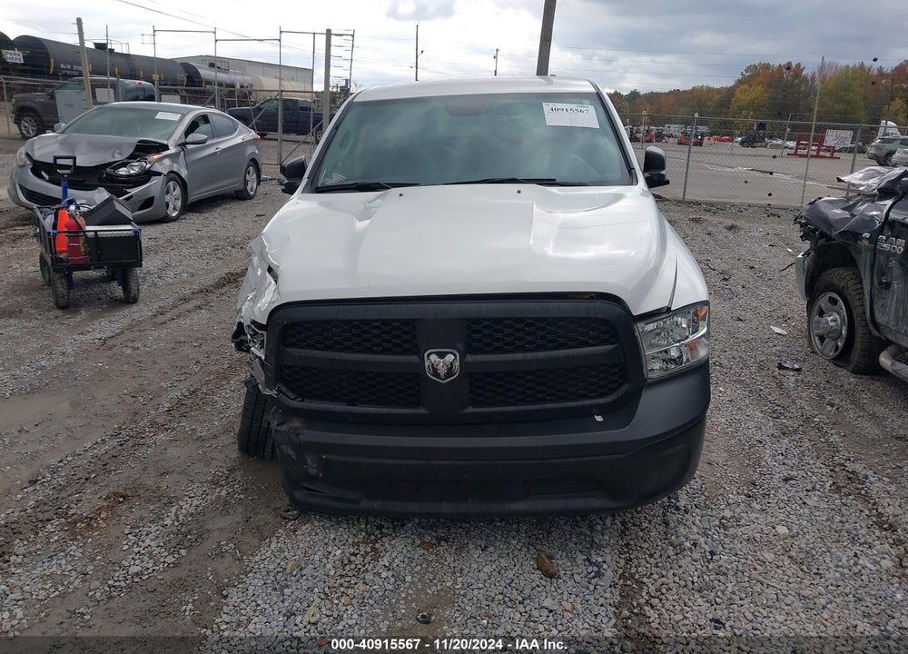 2021 RAM 1500 CLASSIC TRADESMAN 4X2 6'4 BOX VIN: 1C6RR6FT6MS572385