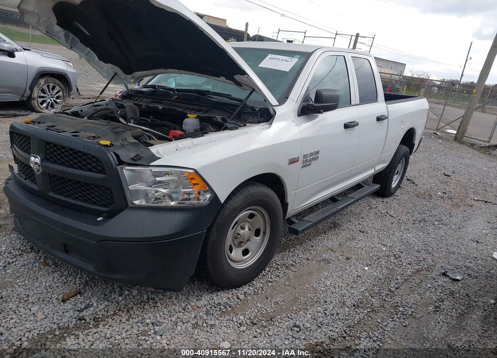 2021 RAM 1500 CLASSIC TRADESMAN 4X2 6'4 BOX VIN: 1C6RR6FT6MS572385