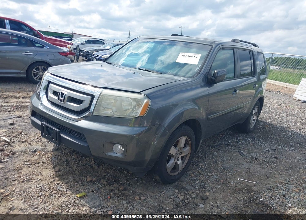 2009 HONDA PILOT EX-L VIN: 5FNYF48529B024548