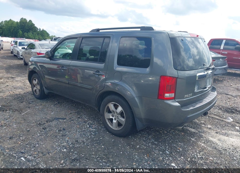 2009 HONDA PILOT EX-L VIN: 5FNYF48529B024548