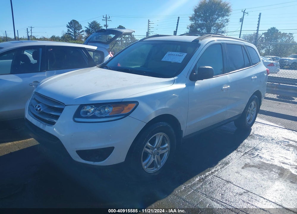 2012 HYUNDAI SANTA FE GLS VIN: 5XYZG3AB2CG150064
