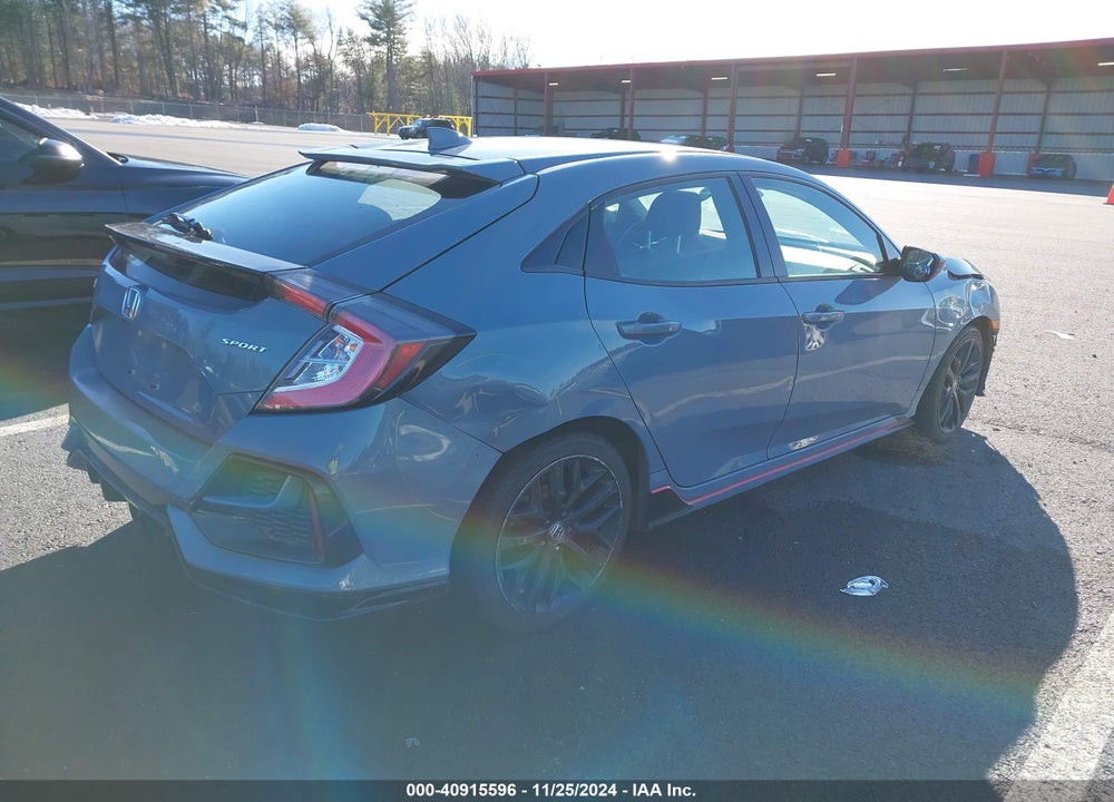 2020 HONDA CIVIC SPORT VIN: SHHFK7H45LU411855