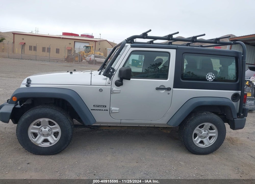2012 JEEP WRANGLER SPORT VIN: 1C4AJWAG5CL264351