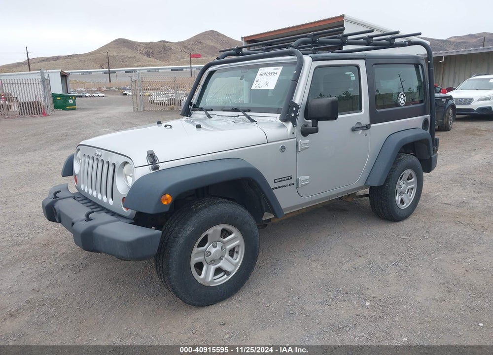 2012 JEEP WRANGLER SPORT VIN: 1C4AJWAG5CL264351
