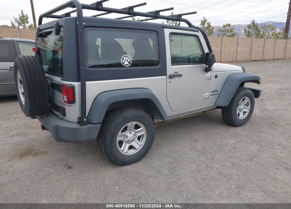 2012 JEEP WRANGLER SPORT VIN: 1C4AJWAG5CL264351