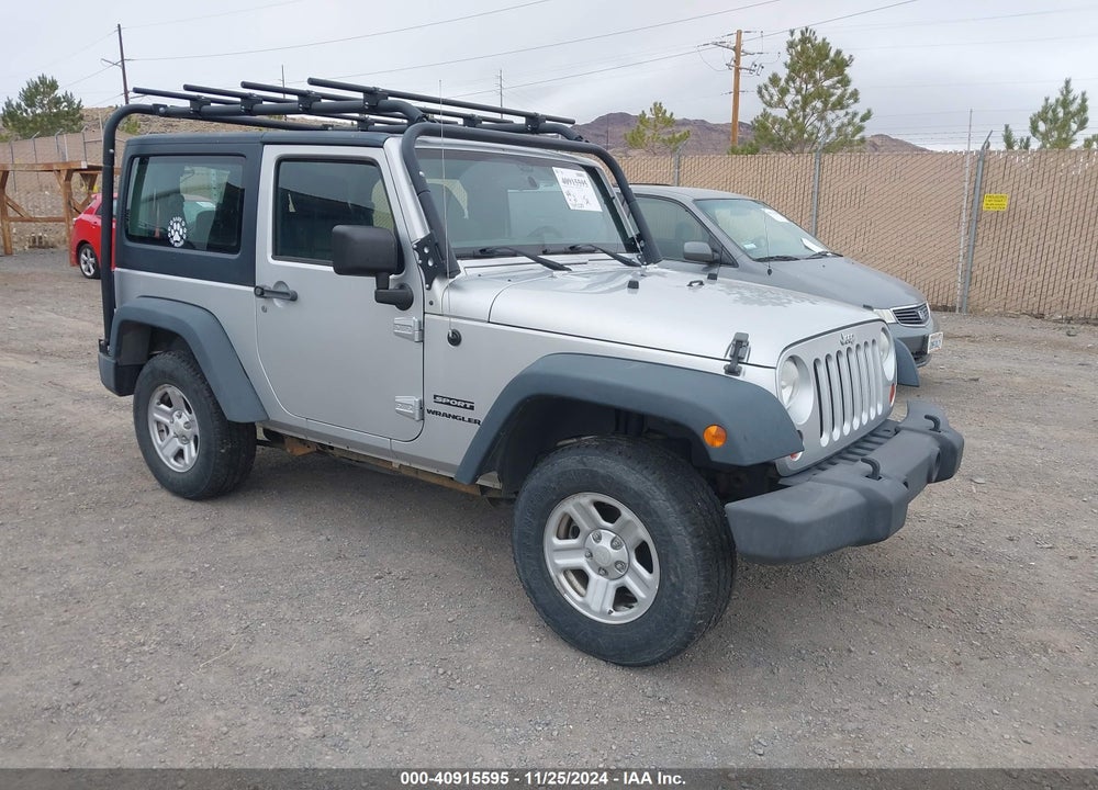 2012 JEEP WRANGLER SPORT VIN: 1C4AJWAG5CL264351