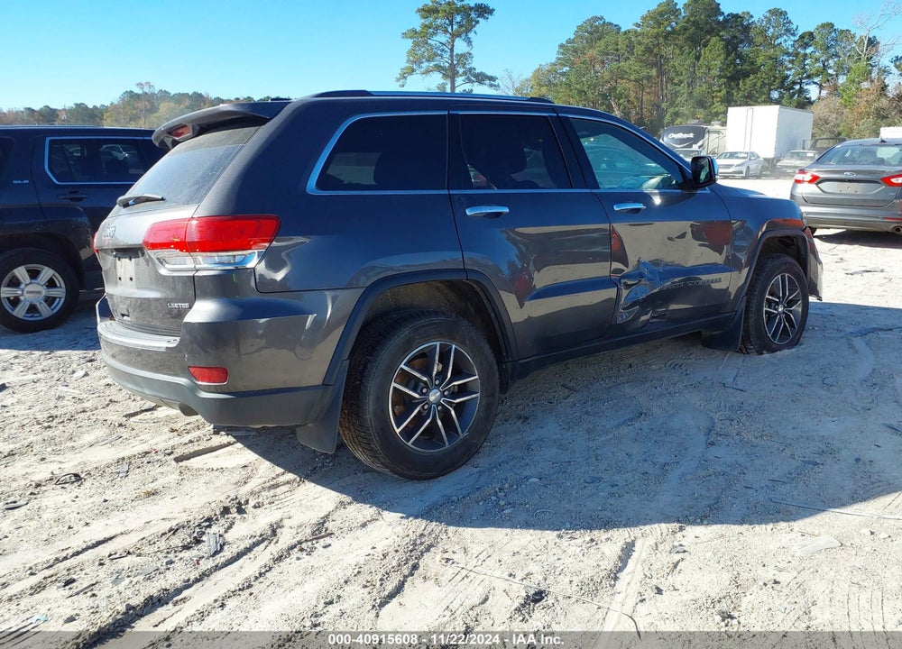 2017 JEEP GRAND CHEROKEE LIMITED 4X4 VIN: 1C4RJFBG4HC900508