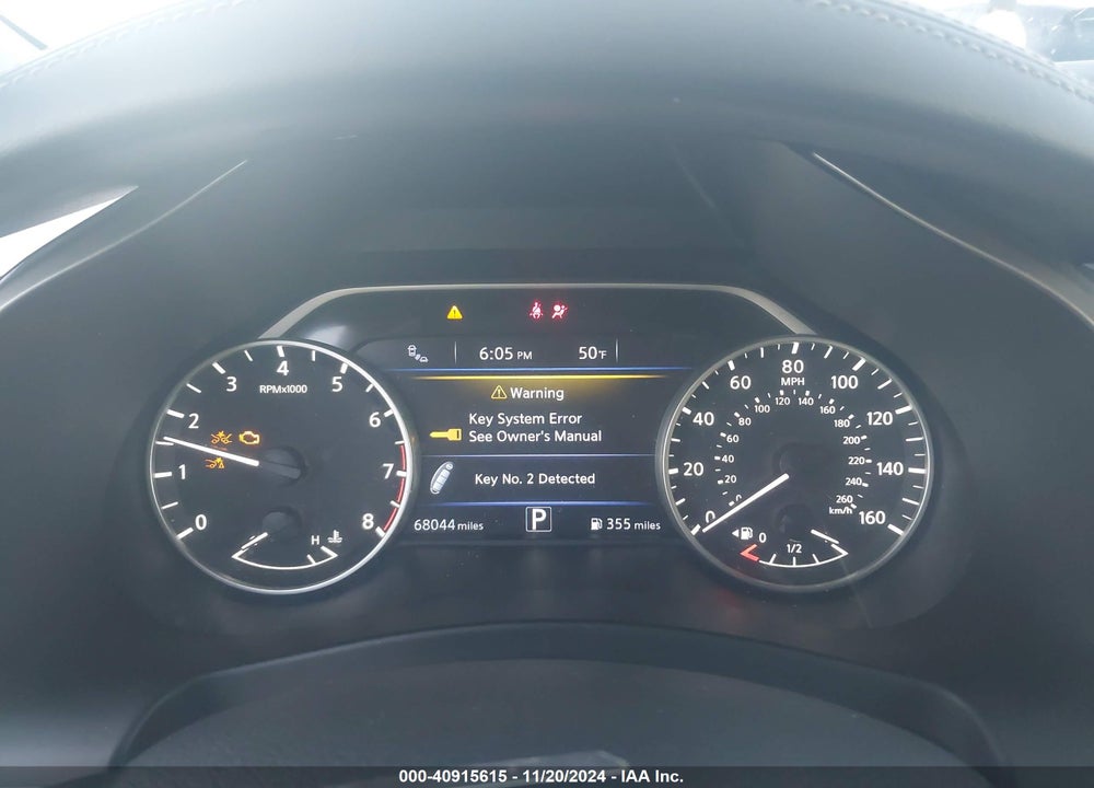 2021 NISSAN MURANO SV INTELLIGENT AWD VIN: 5N1AZ2BS5MC123278