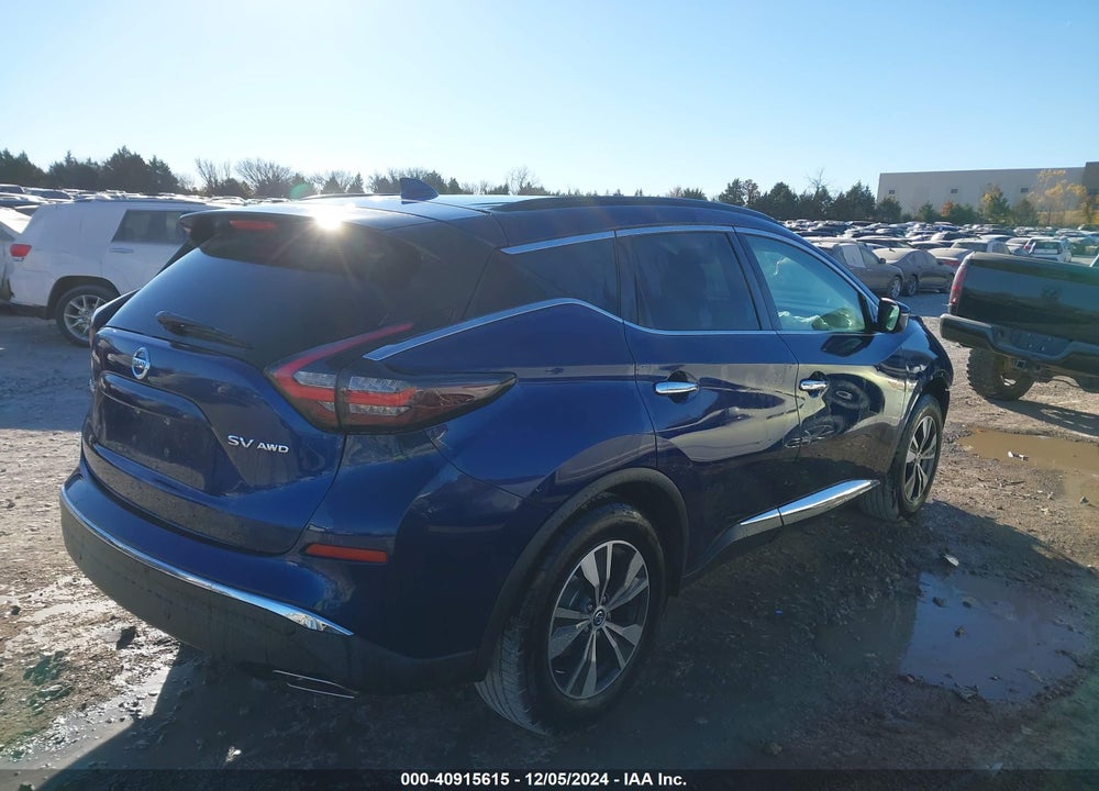 2021 NISSAN MURANO SV INTELLIGENT AWD VIN: 5N1AZ2BS5MC123278