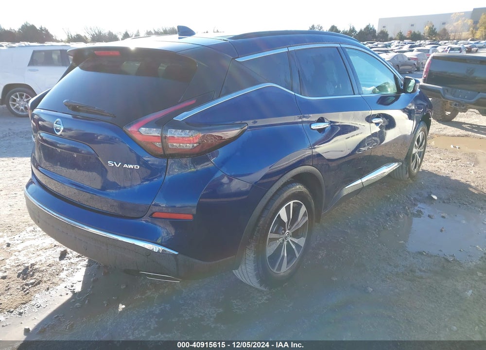 2021 NISSAN MURANO SV INTELLIGENT AWD VIN: 5N1AZ2BS5MC123278