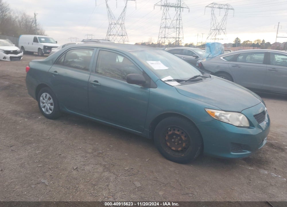 2009 TOYOTA COROLLA VIN: 2T1BU40E29C025937