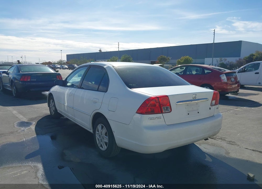 2003 HONDA CIVIC LX VIN: 2HGES16543H616049
