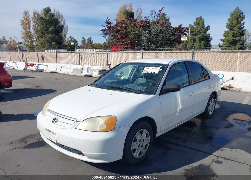 2003 HONDA CIVIC LX VIN: 2HGES16543H616049