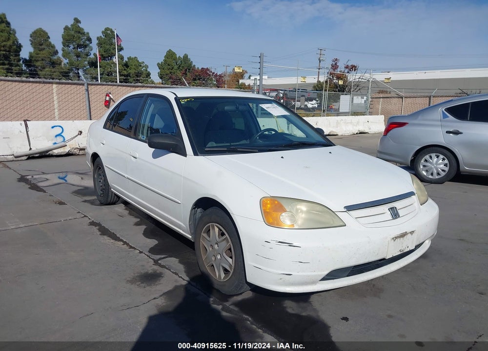 2003 HONDA CIVIC LX VIN: 2HGES16543H616049