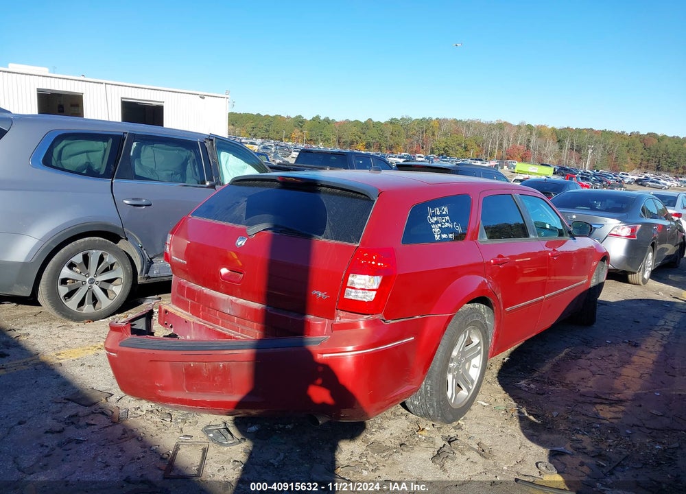 2006 DODGE MAGNUM RT VIN: 2D8GV572X6H122844
