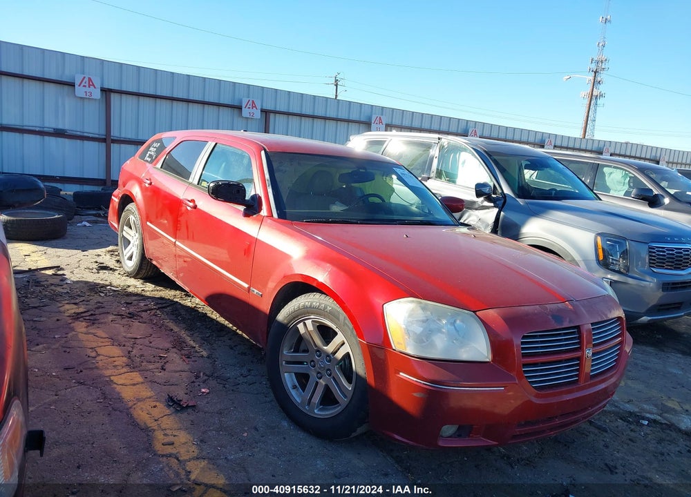 2006 DODGE MAGNUM RT VIN: 2D8GV572X6H122844