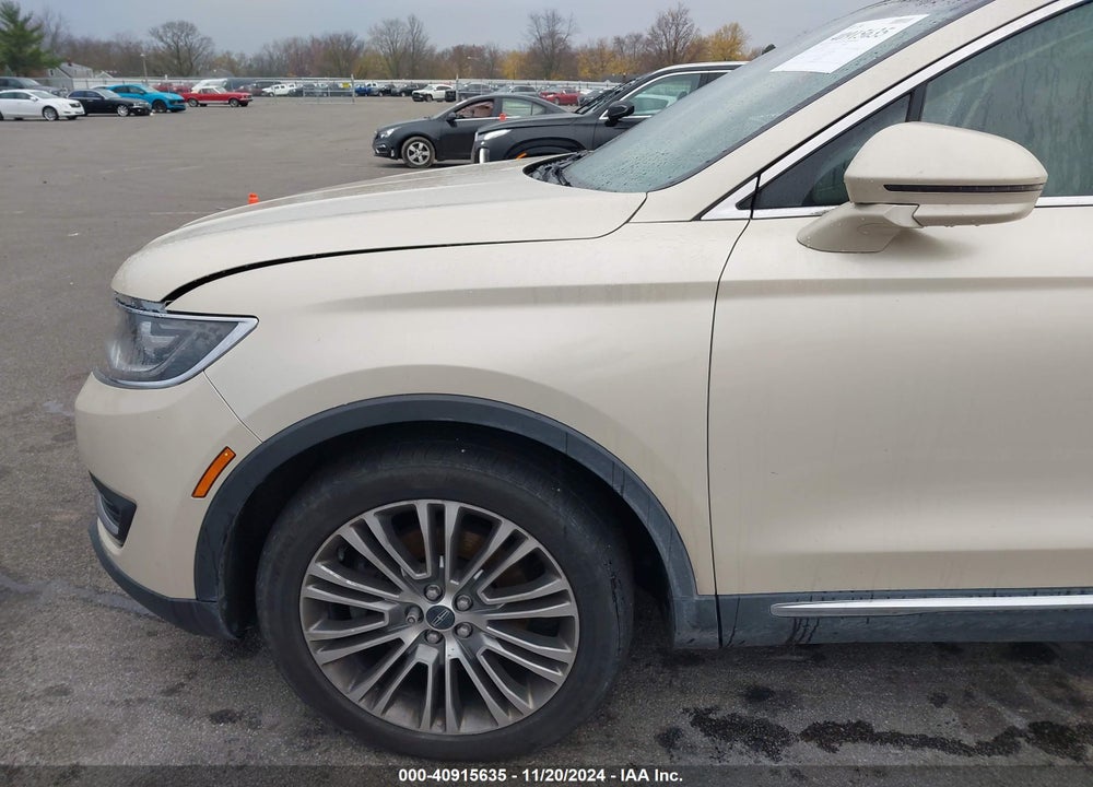 2016 LINCOLN MKX RESERVE VIN: 2LMTJ8LR6GBL52088