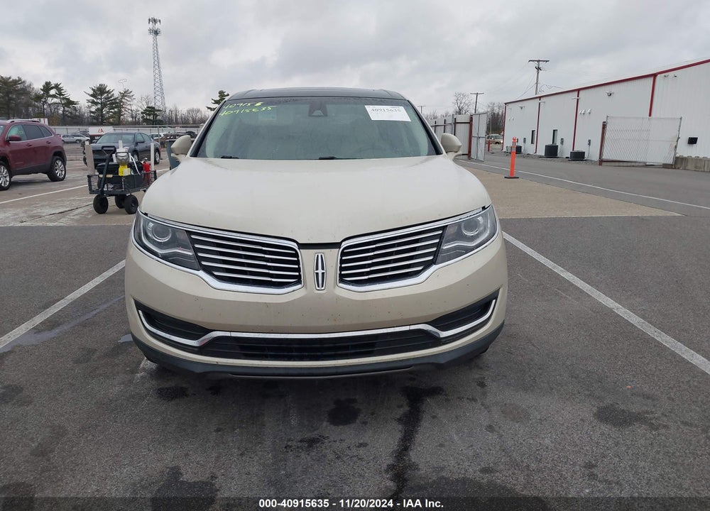 2016 LINCOLN MKX RESERVE VIN: 2LMTJ8LR6GBL52088