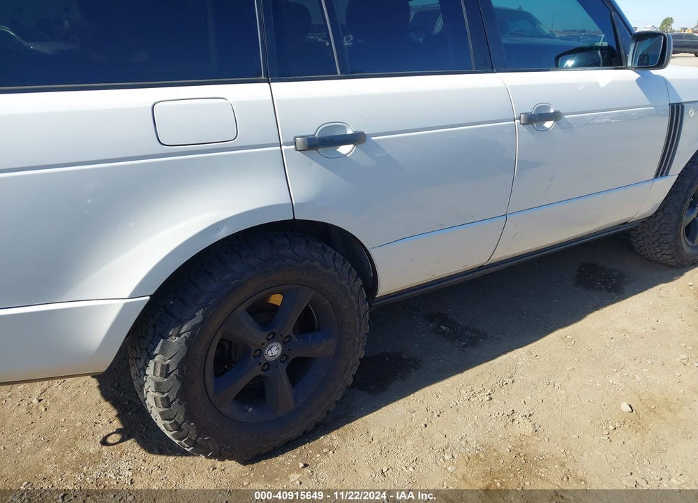 2006 LAND ROVER RANGE ROVER HSE VIN: SALME15406A228855
