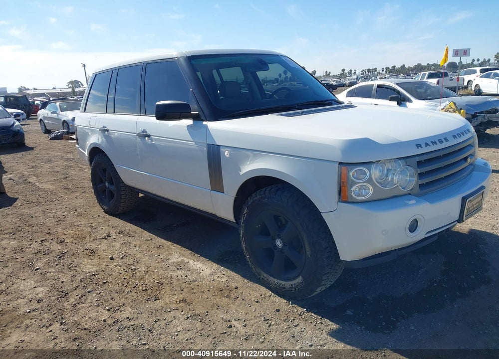2006 LAND ROVER RANGE ROVER HSE VIN: SALME15406A228855