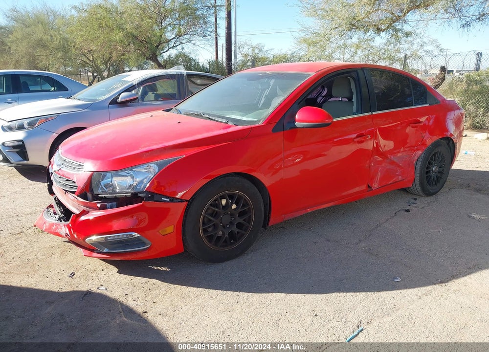 2015 CHEVROLET CRUZE 1LT AUTO VIN: 1G1PC5SB8F7176529