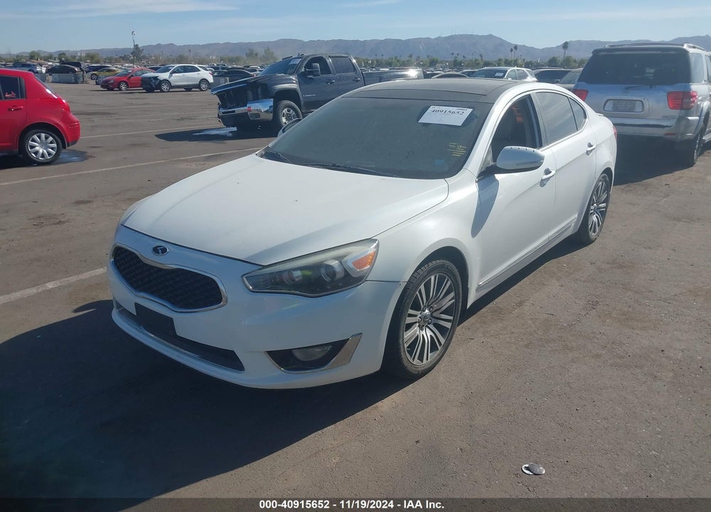 2014 KIA CADENZA PREMIUM VIN: KNALN4D72E5138787