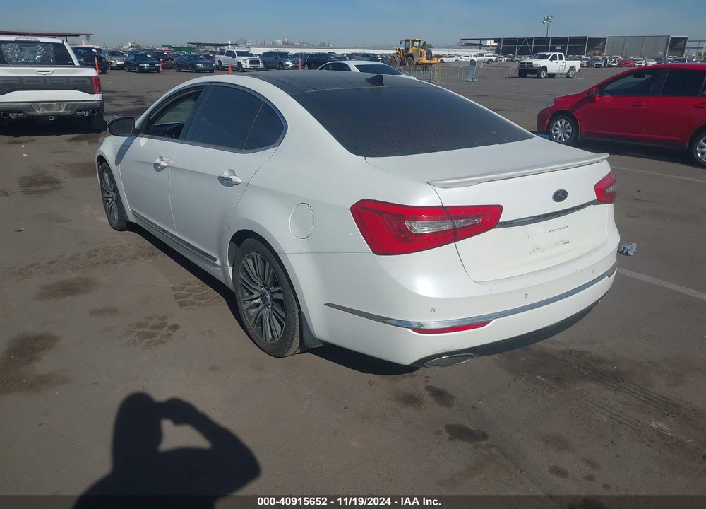 2014 KIA CADENZA PREMIUM VIN: KNALN4D72E5138787