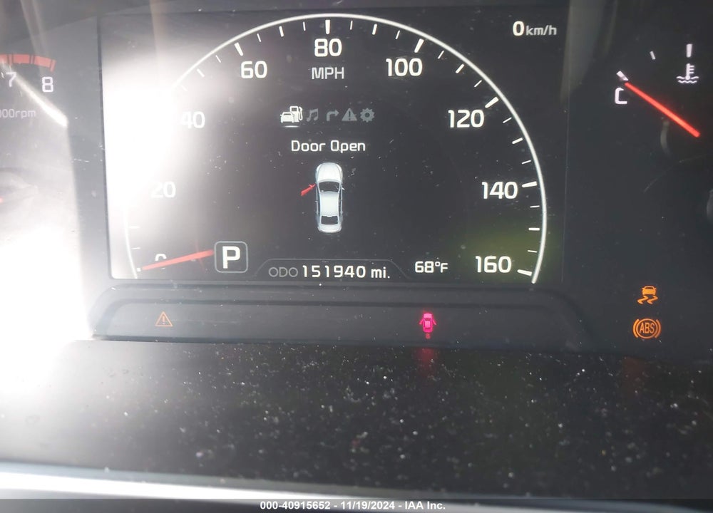 2014 KIA CADENZA PREMIUM VIN: KNALN4D72E5138787