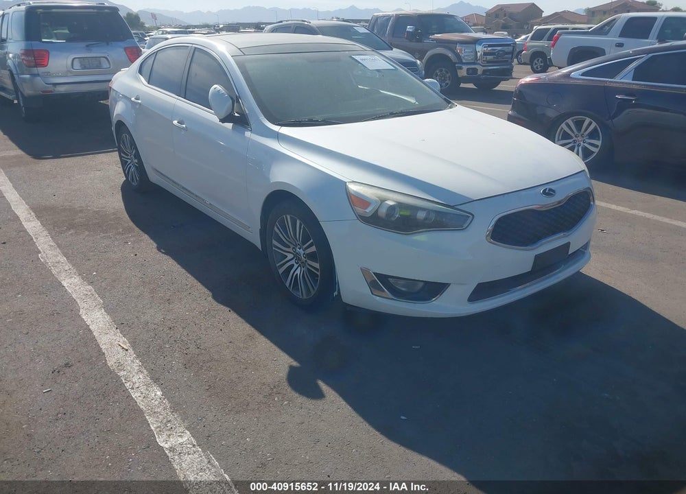2014 KIA CADENZA PREMIUM VIN: KNALN4D72E5138787