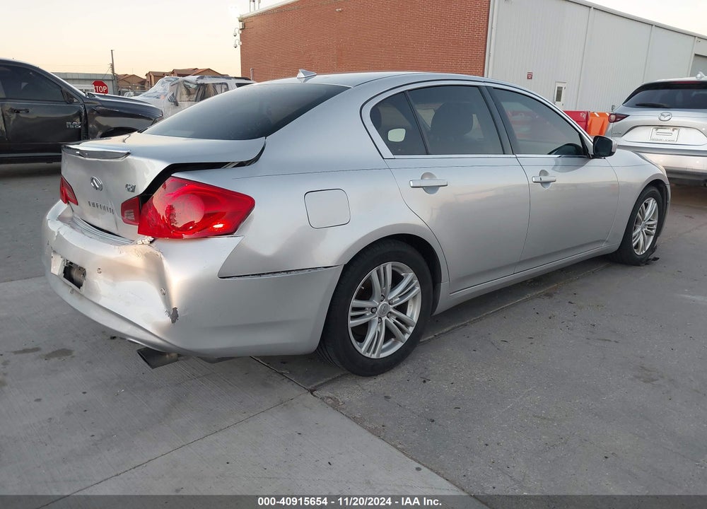 2012 INFINITI G37 JOURNEY VIN: JN1CV6AP9CM628684