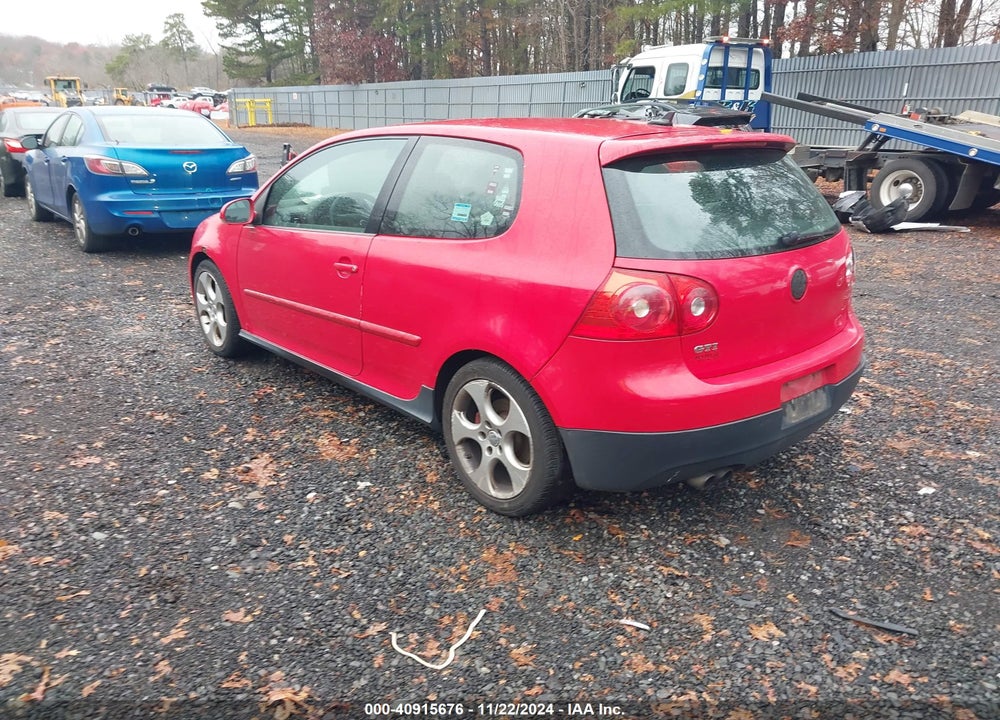 2008 VOLKSWAGEN GTI 2-DOOR VIN: WVWFV71KX8W036274