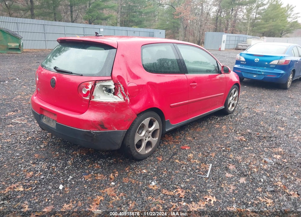 2008 VOLKSWAGEN GTI 2-DOOR VIN: WVWFV71KX8W036274