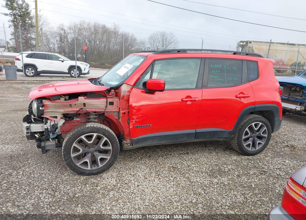2015 JEEP RENEGADE LATITUDE VIN: ZACCJBBT7FPC33163