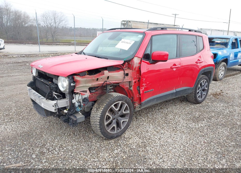2015 JEEP RENEGADE LATITUDE VIN: ZACCJBBT7FPC33163
