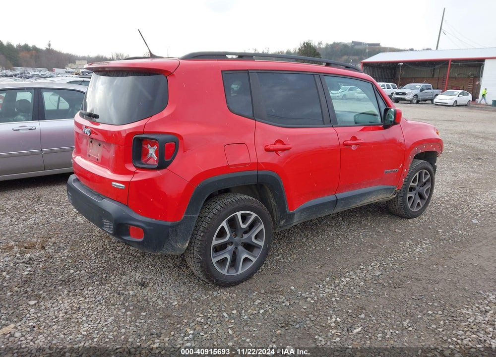 2015 JEEP RENEGADE LATITUDE VIN: ZACCJBBT7FPC33163