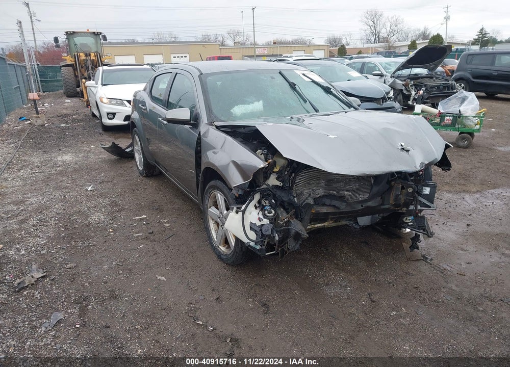 2011 DODGE AVENGER MAINSTREET VIN: 1B3BD1FB8BN590855