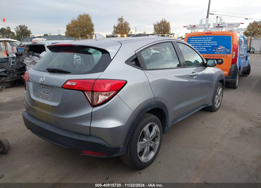2018 HONDA HR-V LX VIN: 3CZRU5H32JG700987