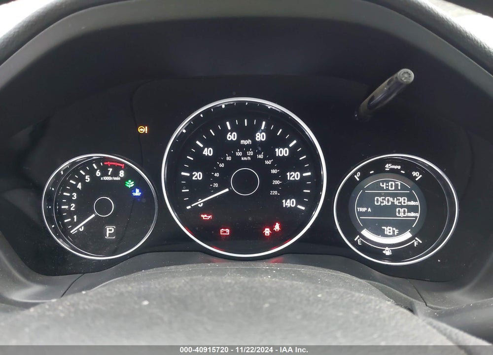 2018 HONDA HR-V LX VIN: 3CZRU5H32JG700987