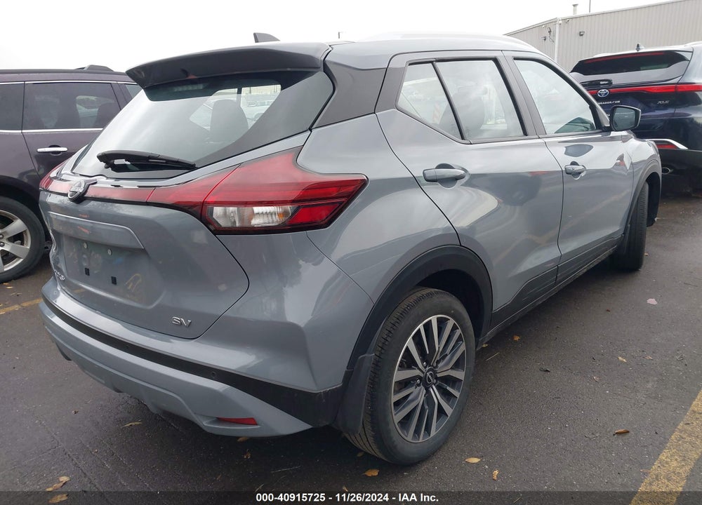 2022 NISSAN KICKS SV XTRONIC CVT VIN: 3N1CP5CV0NL499778