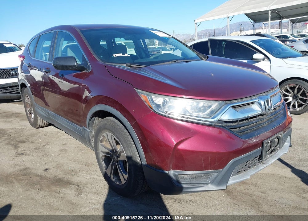 2017 HONDA CR-V LX VIN: 7FARW5H37HE011080